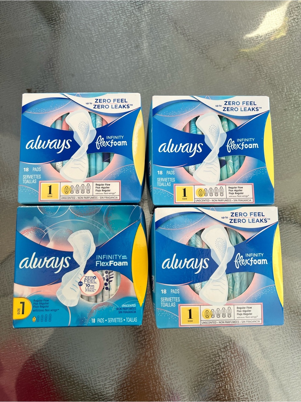 Always Infinity FlexFoam Pads